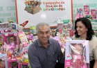 Campanha de Natal dos servidores arrecada brinquedos até dia 9