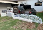 Apreensões de cigarros e defensivos causam prejuízo de R$ 3,1 milhões ao crime organizado