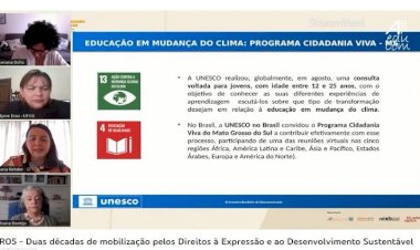 Unesco destaca Programa Cidadania Viva como boa prática em Educomunicação