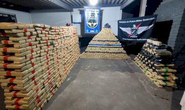 Polícia Militar Rodoviária apreende mais de 1 tonelada de maconha na MS-164