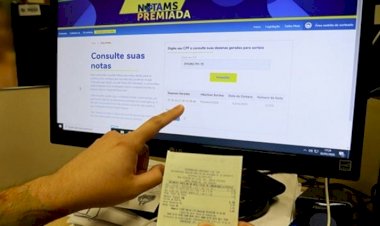 Sorteio que definirá ganhadores da Nota MS Premiada será hoje
