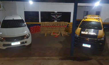 PMR apreende mais de 665 quilos de maconha na MS-164