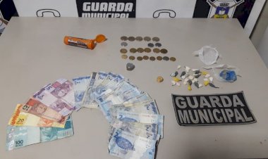 Homem é preso com pasta base de cocaína nas proximidades de transbordo
