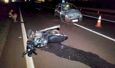 Motociclista fica em estado gravíssimo ao ser atropelado por motorista embriagada em Dourados