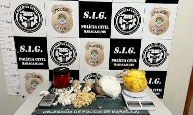 Maracaju: SIG encontra e apreende cocaína durante investigação de homicídio