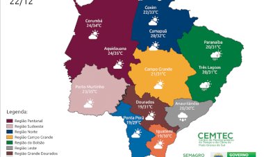 Quinta com céu de brigadeiro e calor de até 35°C