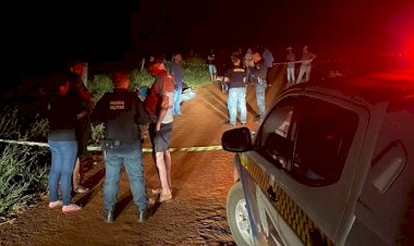 Polícia é chamada para atender acidente e descobre homem morto a tiro