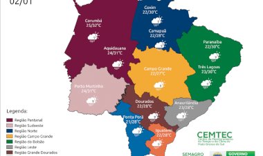 Frente fria avança e chuva forte deve marcar a 1ª segunda-feira de 2023