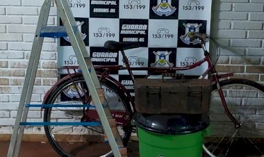 Homem é preso com produtos furtados de residência