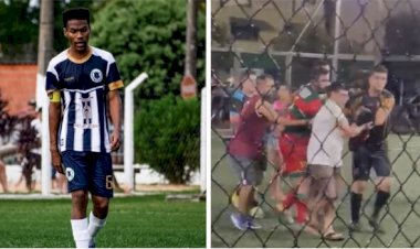 Jogador passa mal durante partida de futebol amador e morre