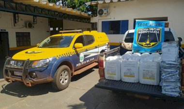 Polícia apreende quase R$ 700 mil em agrotóxicos contrabandeados do Paraguai