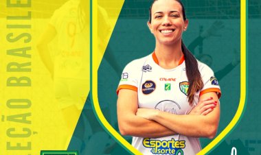 Policial Militar é convocada para a Seleção Brasileira Feminina de Futebol 7