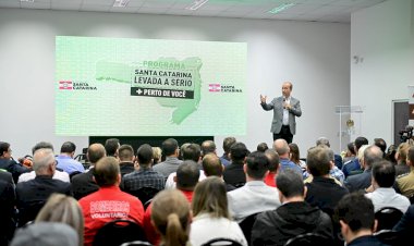 SC Levada a Sério: governador atende os 295 prefeitos catarinenses fechando a rodada de visitas às 21 associações dos municípios