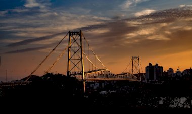 Instalação da iluminação cênica da Ponte Hercílio Luz começa no dia 30 de outubro