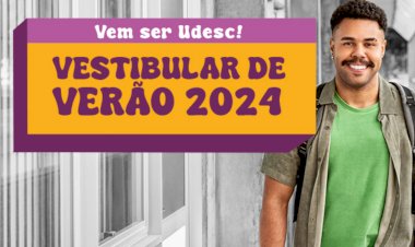 Prova do vestibular da Udesc terá alunos dos anos iniciais do ensino médio como treineiros