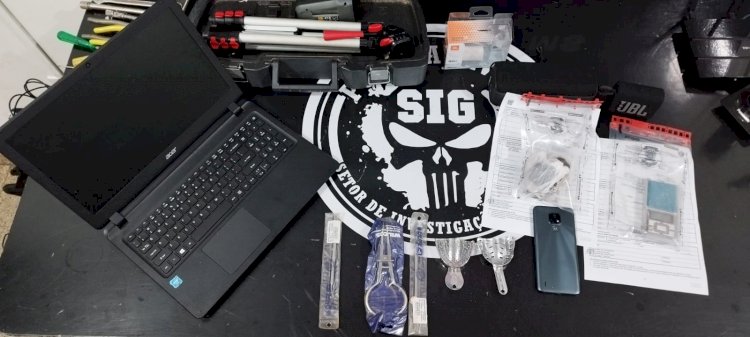 Trio é preso por furto, receptação e tráfico de drogas em cidade de MS