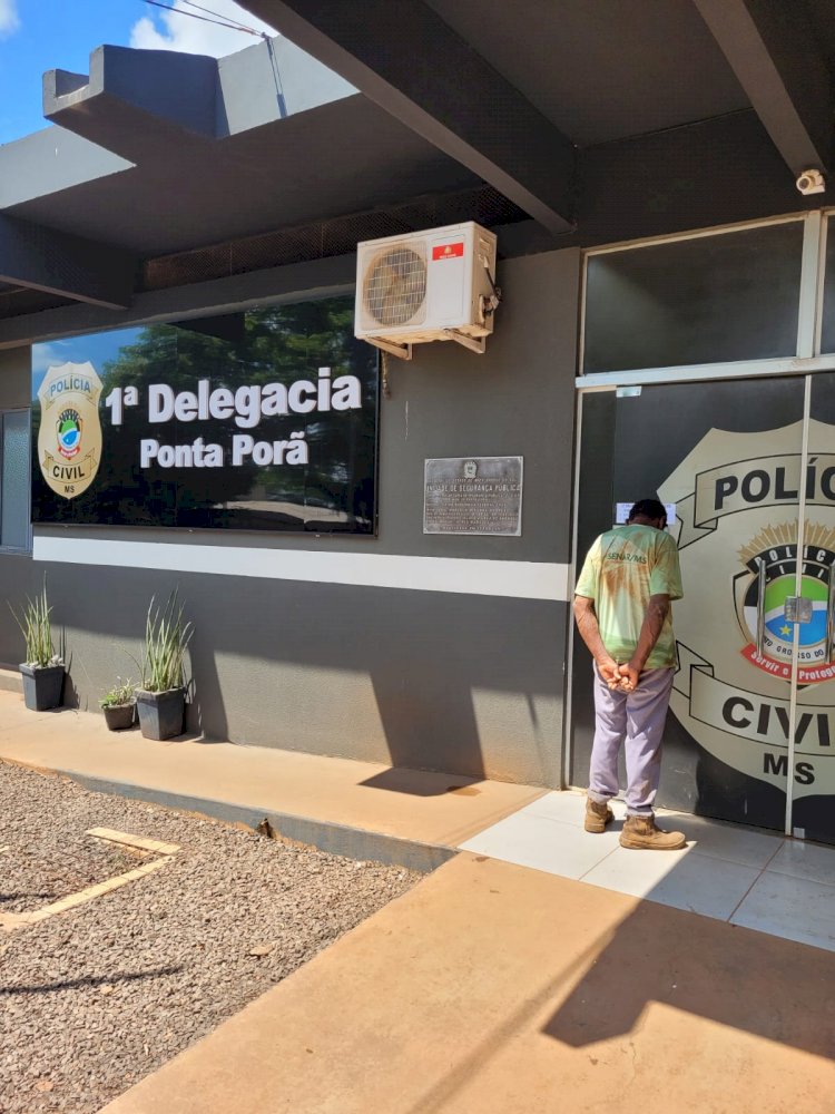 Homem é preso em flagrante acusado de estuprar a filha de 14 anos