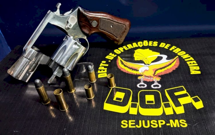 Acusado de tentativa de homicídio é preso pelo DOF em Ponta Porã