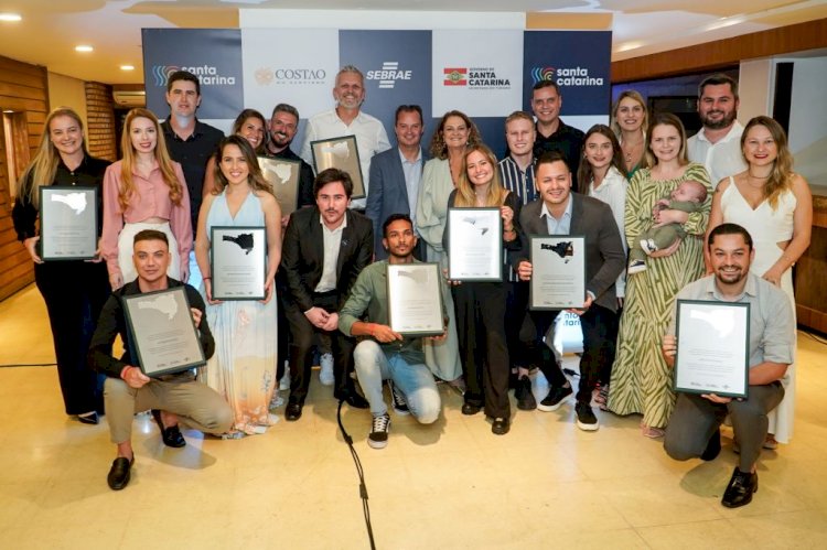 Primeiro evento de reconhecimento dos Embaixadores Digitais do Turismo de Santa Catarina premia influenciadores do meio